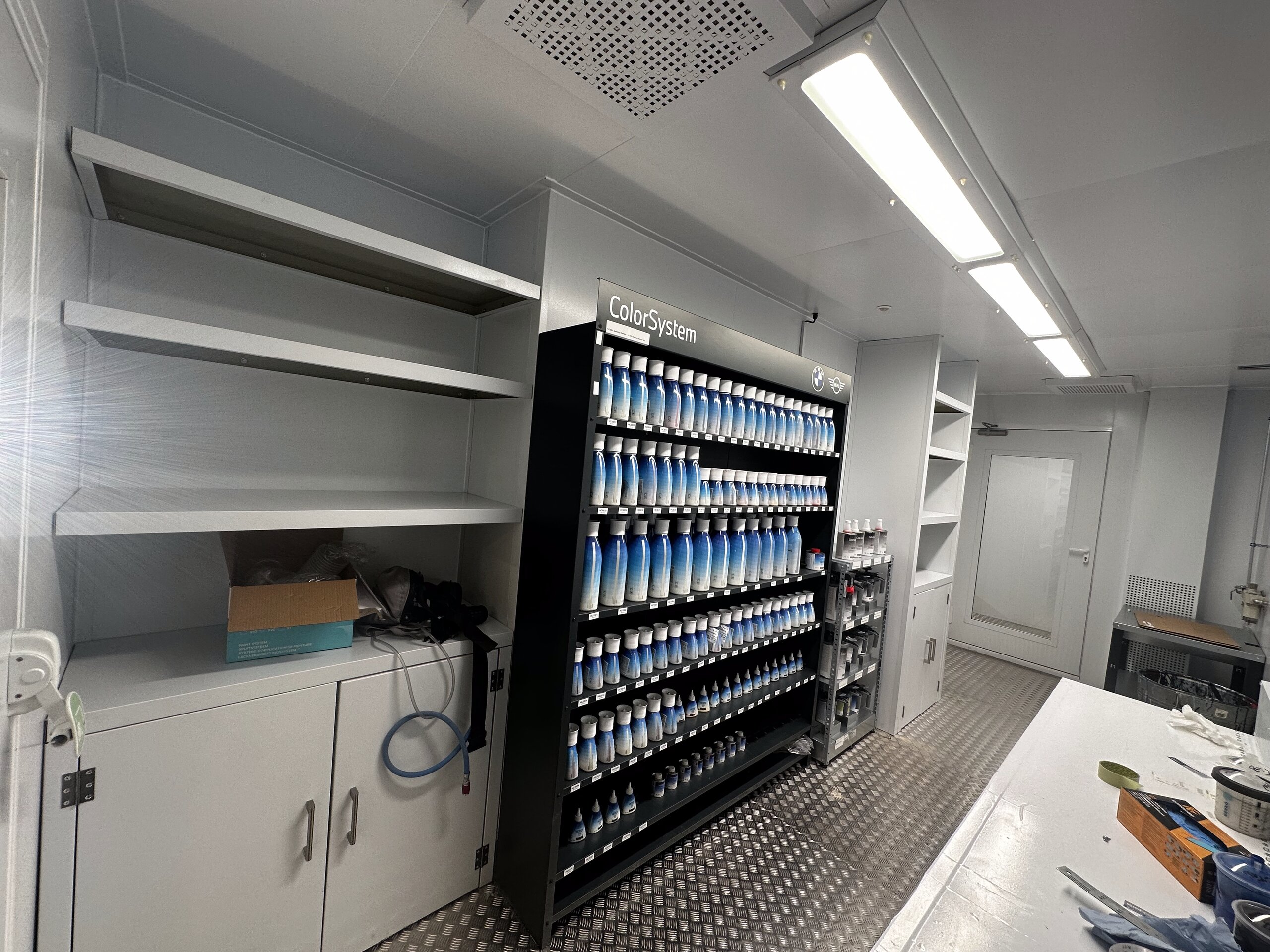 Paint Mix Room